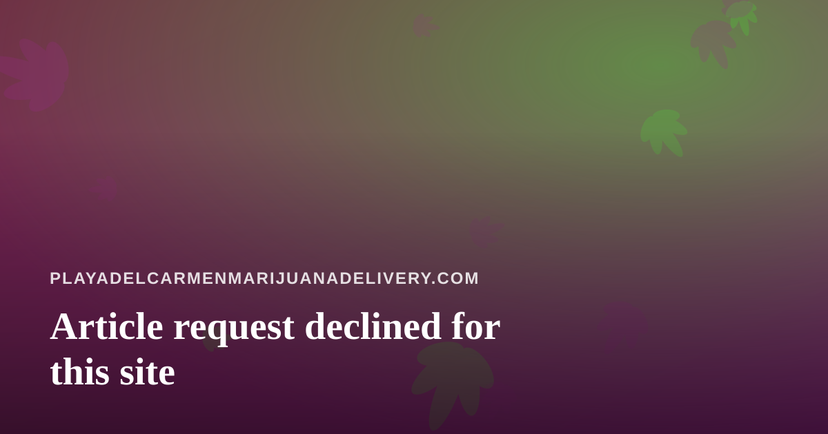 Article request declined for this site
